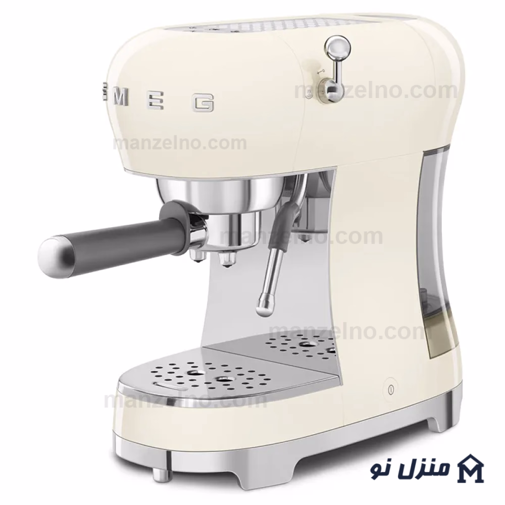  محصول 1 تصویر شماره اسپرسوساز اسمگ رنگ کرم مدل ECF02CR 
