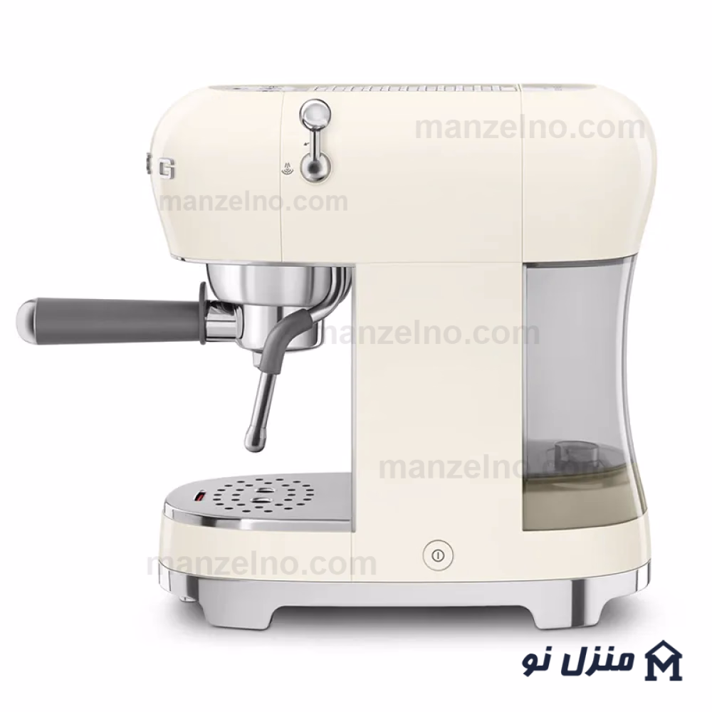  محصول 3 تصویر شماره اسپرسوساز اسمگ رنگ کرم مدل ECF02CR 