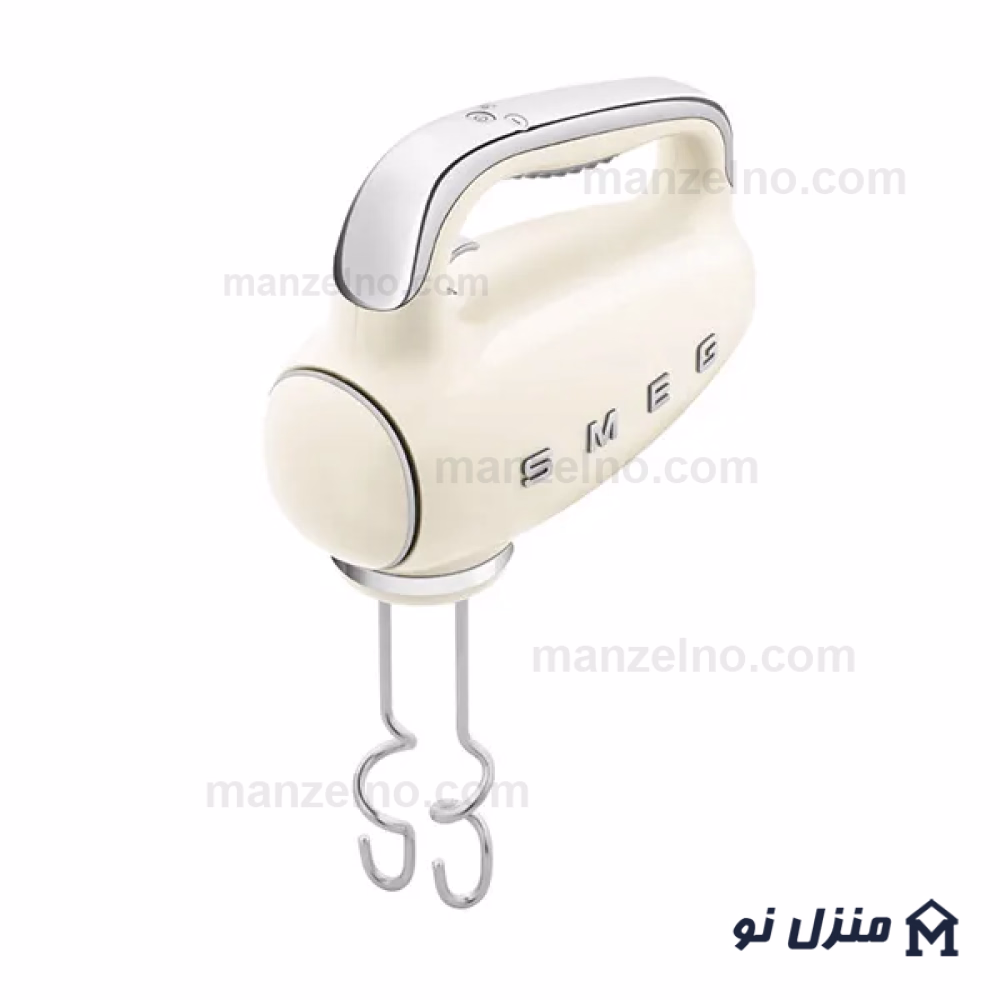  محصول 5 تصویر شماره همزن دستی اسمگ رنگ کرم مدل HMF01CR 