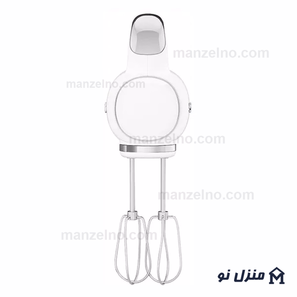  محصول 5 تصویر شماره همزن دستی اسمگ رنگ سفیدمدل HMF01WH 