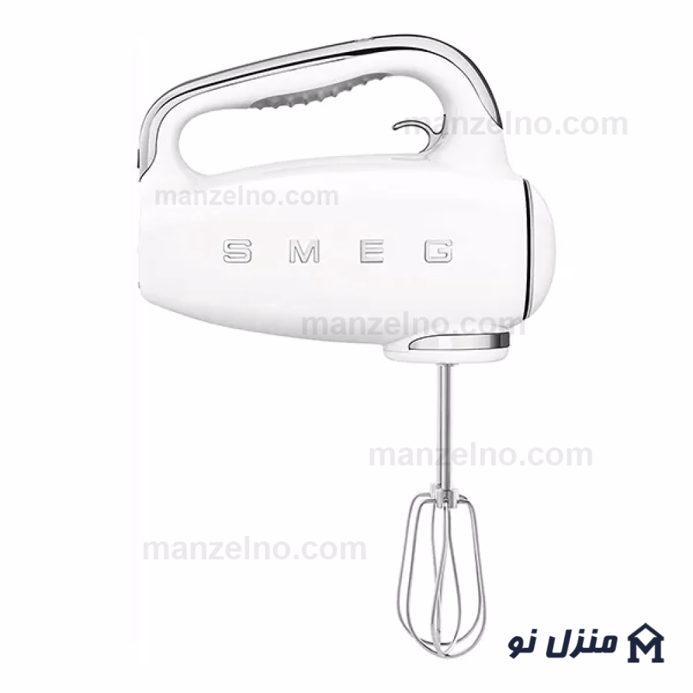  محصول 1 تصویر شماره همزن دستی اسمگ رنگ سفیدمدل HMF01WH 