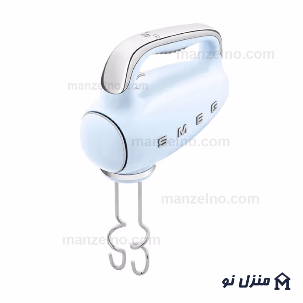  محصول 5 تصویر شماره همزن دستی اسمگ رنگ آبی پاستیلی مدل HMF01PB 