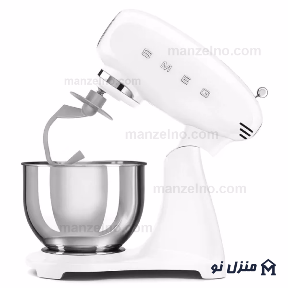  محصول 2 تصویر شماره همزن اسمگ تمام رنگ سفید مدل SMF03WH 