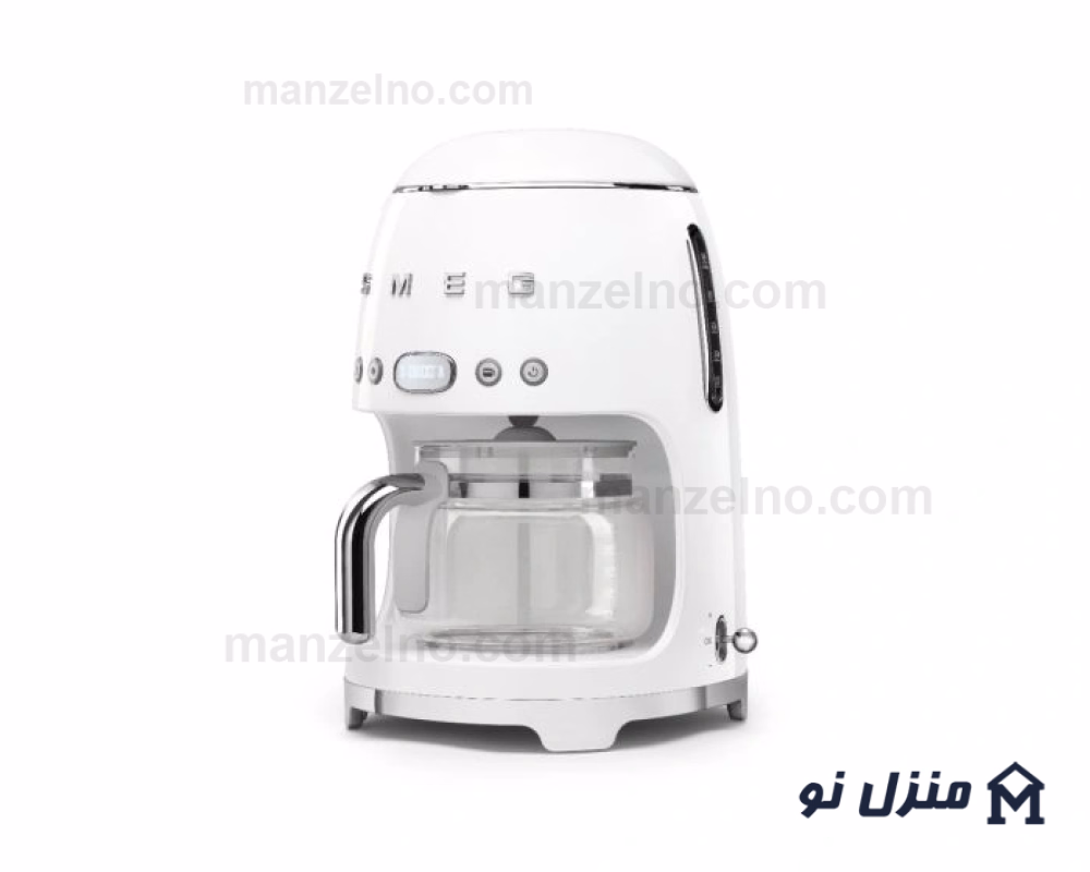  محصول 1 تصویر شماره قهوه ساز سفید اسمگ مدل DCF02WH 