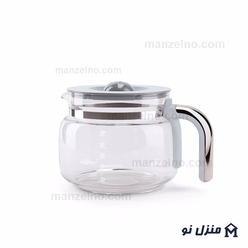  محصول 3 تصویر شماره قهوه ساز فرانسه رنگ آبی پاستیلی اسمگ مدل DCF02PB 