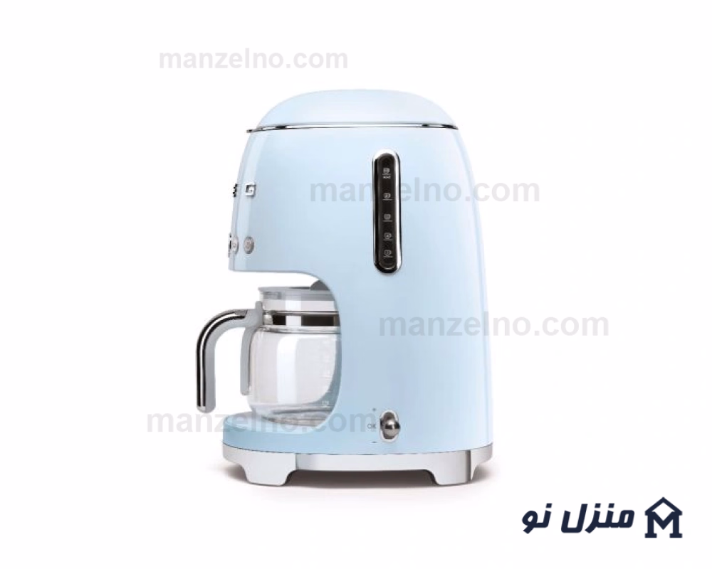  محصول 1 تصویر شماره قهوه ساز فرانسه رنگ آبی پاستیلی اسمگ مدل DCF02PB 