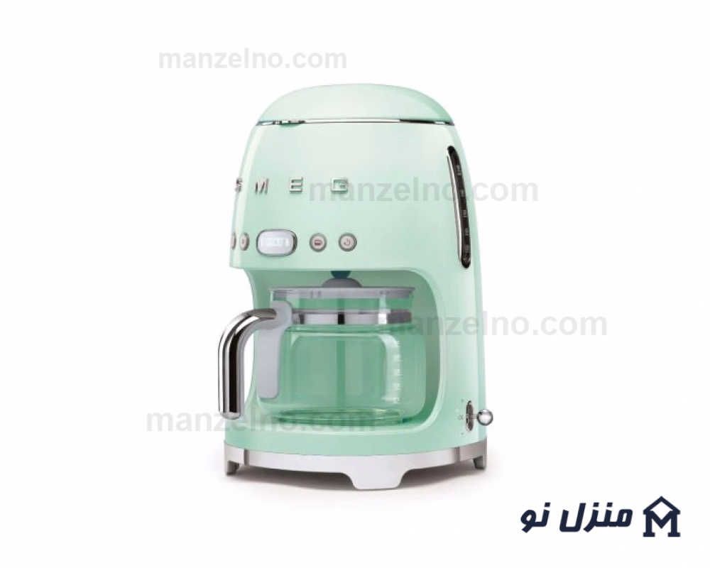  محصول 1 تصویر شماره قهوه ساز فرانسه رنگ سبز پاستیلی اسمگ مدل DCF02PG 