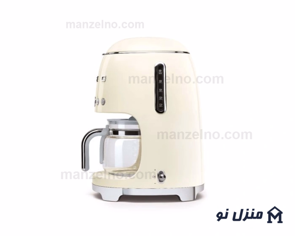  محصول 2 تصویر شماره قهوه ساز فرانسه رنگ کرم اسمگ مدل DCF02CR 