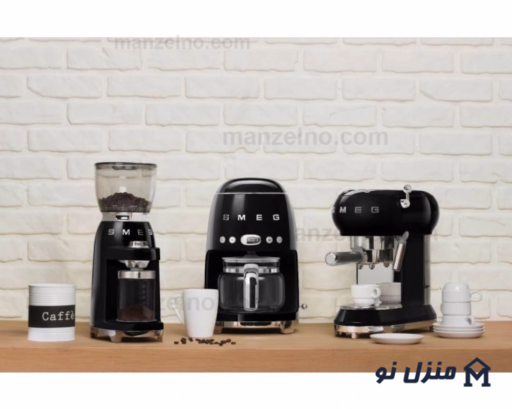  محصول 4 تصویر شماره آسیاب قهوه مشکی اسمگ مدل CGF01BL 