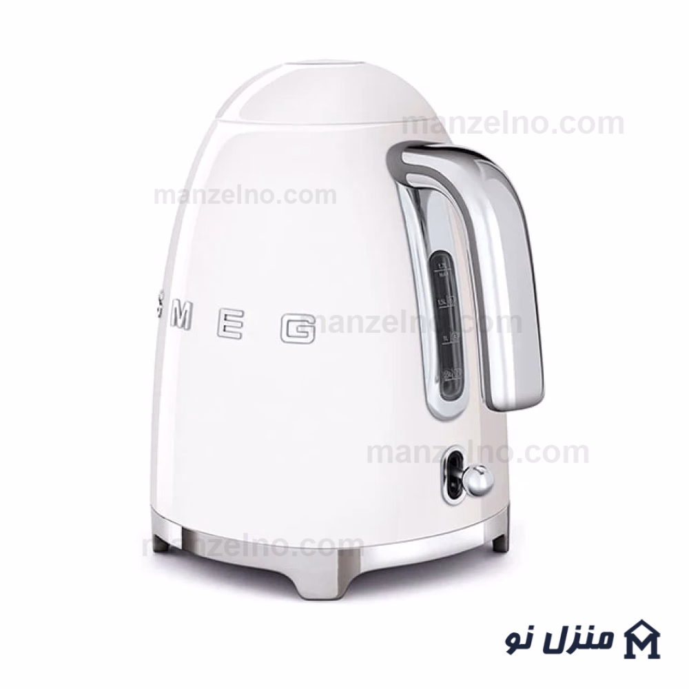  محصول 2 تصویر شماره کتری برقی اسمگ رنگ سفید مدل KLF03WH 
