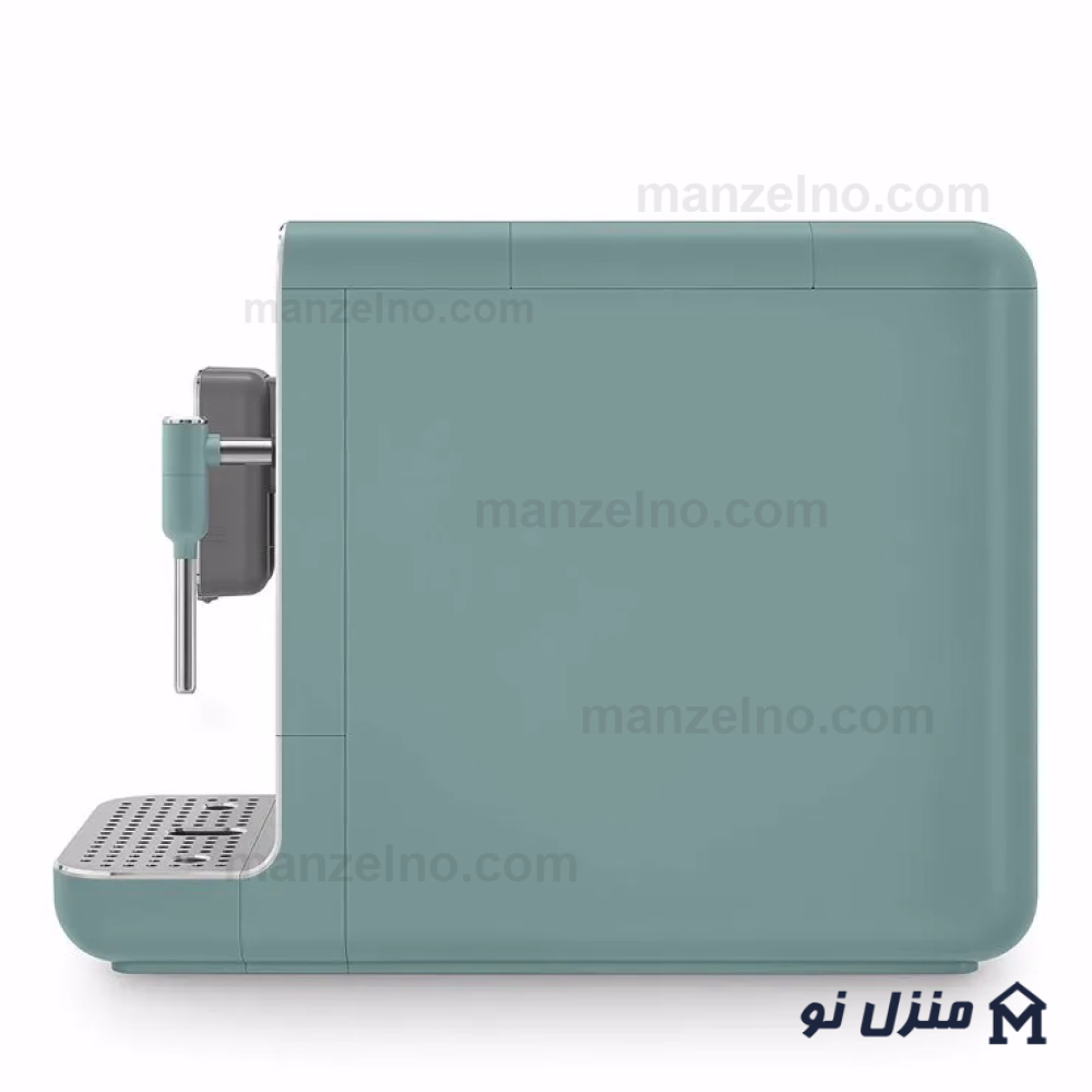  محصول 11 تصویر شماره اسپرسوساز اتوماتیک اسمگ رنگ سبز مات با نازل بخار مدل BCC12EGM 