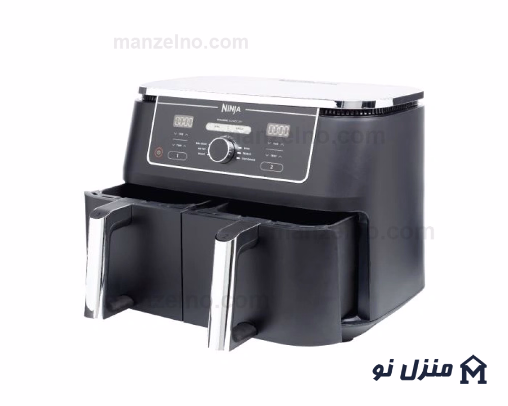  محصول 8 تصویر شماره سرخ کن بدون روغن دوقلو  نینجا مدل AF400 
