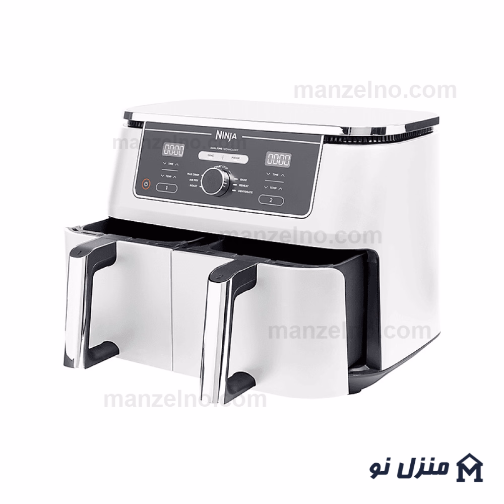  محصول 3 تصویر شماره سرخ کن بدون روغن دوقلو  نینجا مدل AF400 