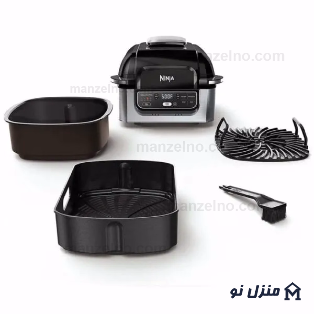  محصول 2 تصویر شماره سرخ کن و گریل نینجا مدل AG301 چندکاره 