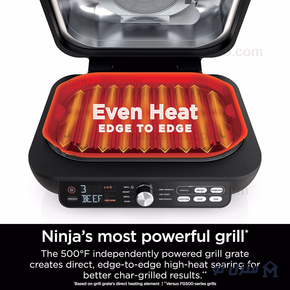  محصول 6 تصویر شماره سرخ کن و گریل نینجا مدل NINJA AG651 